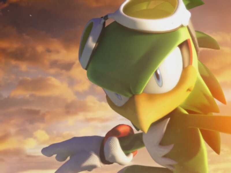 captura de tela de sonic riders